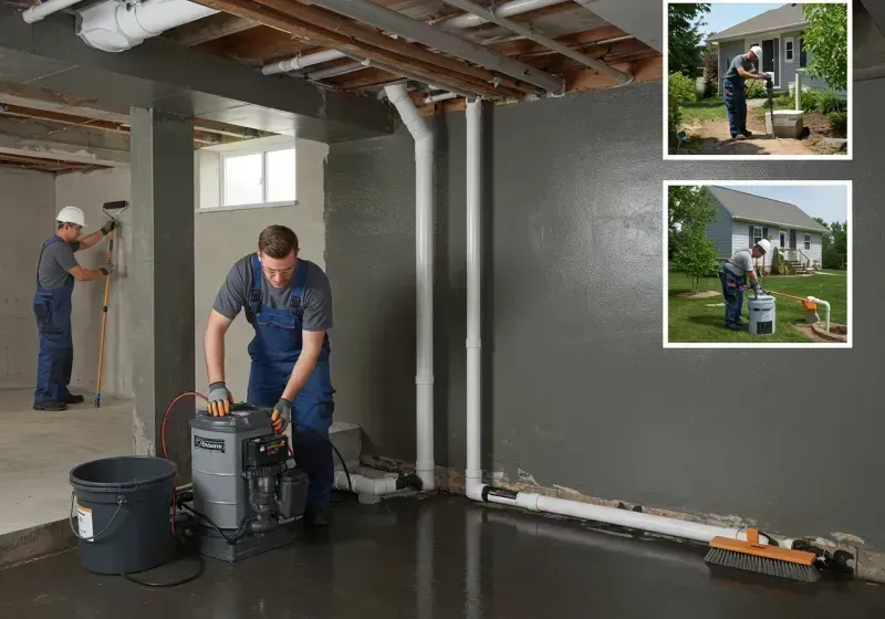 Basement Waterproofing and Flood Prevention process in Brothertown, WI